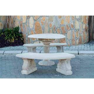 Garden Table Set (Round)